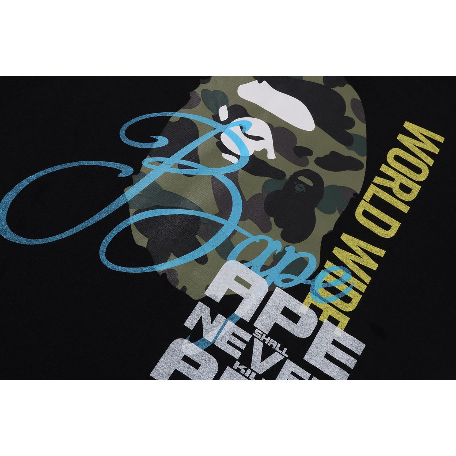 1ST CAMO APE HEAD OVER PRINT TEE KIDS